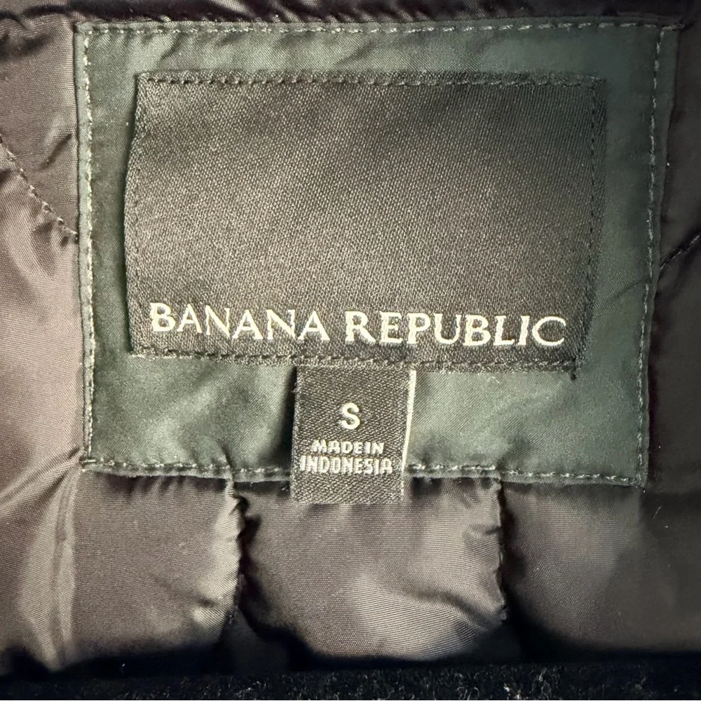 Banana Republic Quilted Outerwear in Dark Green | S
